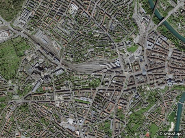 Luftbild Bern