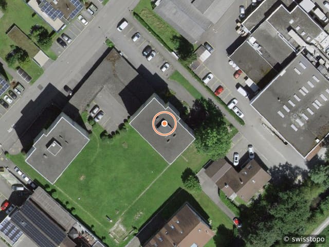 Luftbild Quellmattstrasse 81, Unterentfelden