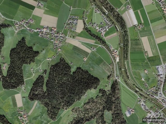 Luftbild Rüderswil