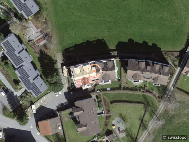 Luftbild Staldenweg 1, Menzingen