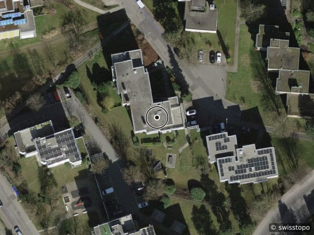 Luftbild Kleinzelglistr. 10, Baden