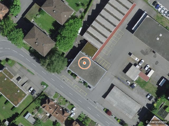 Luftbild Ragazerstrasse 25, Sargans