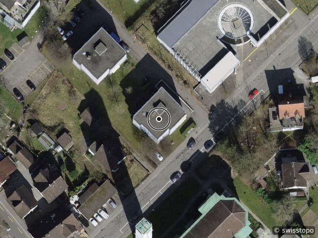 Vista aerea della posizione – Leepüntstrasse 20, 8600 Dübendorf