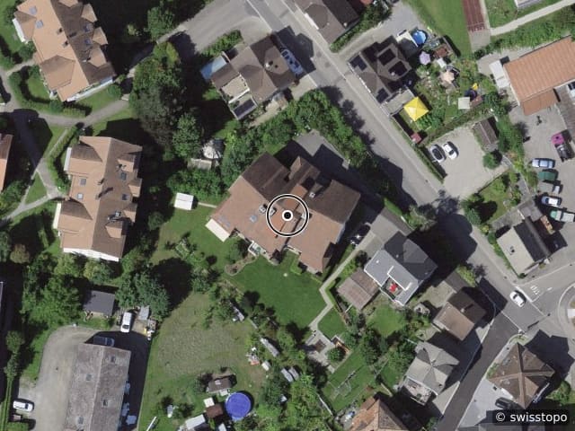 Luftbild Dietschwilerstrasse 7, Kirchberg SG