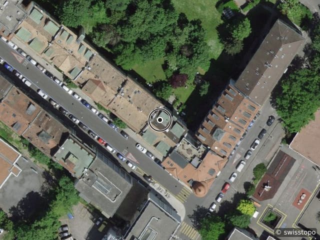 Luftbild Rue Schaub 4, Genève