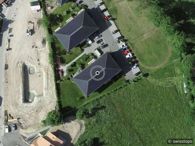 Luftbild La Cua 5, Dompierre