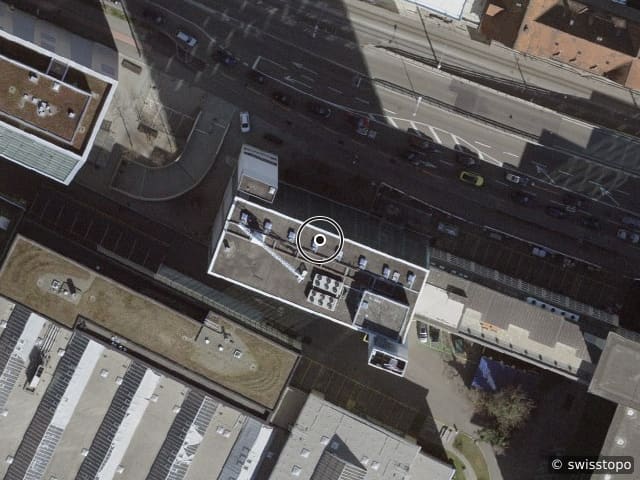 Luftbild Hardturmstrasse 3, Küsnacht