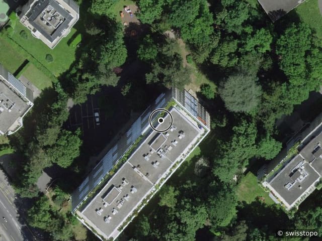 Luftbild Route de Florissant 89B, Genève