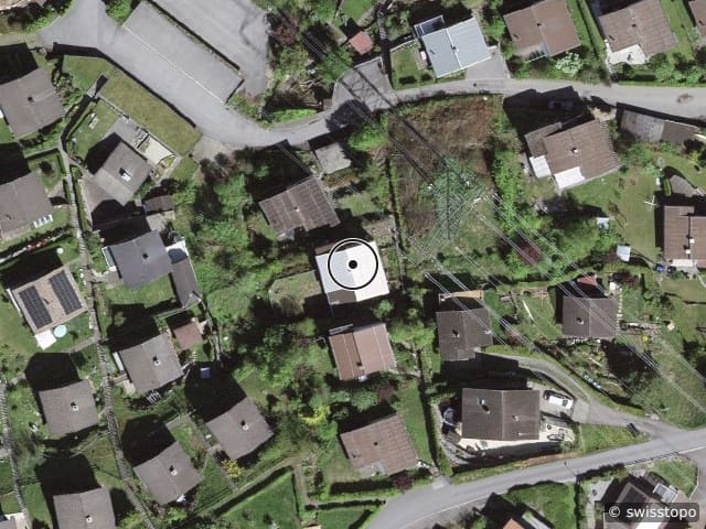 Luftbild Männisstrasse 35, Oberterzen