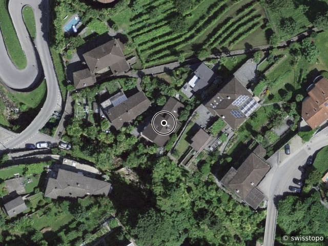 Luftbild Sentiero Orgnana 6, Magadino, Gambarogno, Lago Maggiore