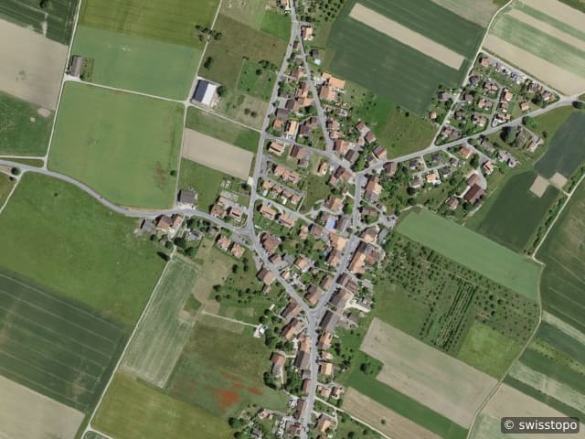 Luftbild Oulens-sous-Echallens