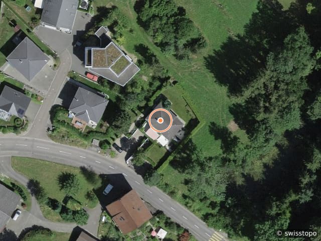 Luftbild Heideggstrasse 51, Gelfingen