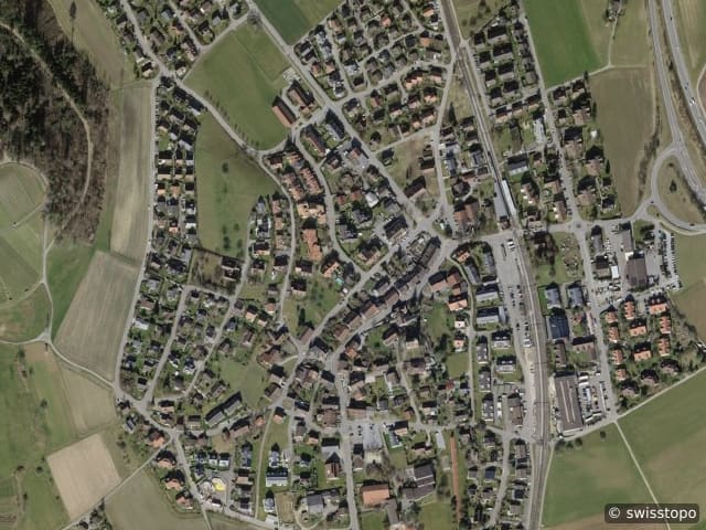 Luftbild Henggart