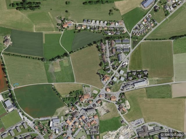 Luftbild Gibloux