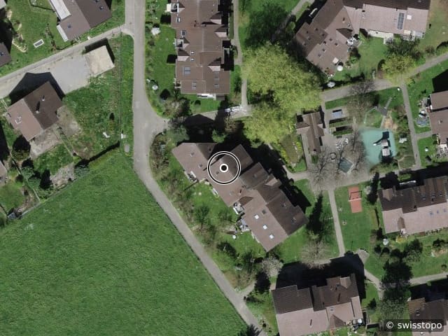 Luftbild Rückimattweg 16, Fraubrunnen