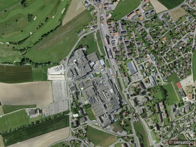 Luftbild Les Genevrés 1, Courtepin
