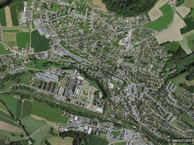 Luftbild Marly