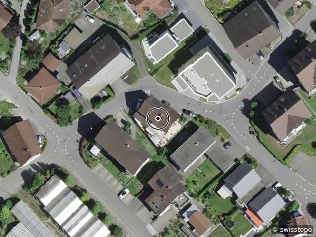 Luftbild Klappergasse 23, Villmergen