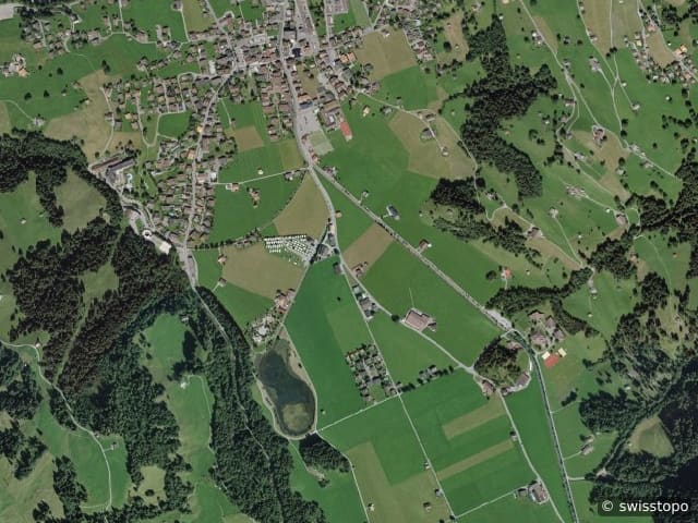 Luftbild Lenk im