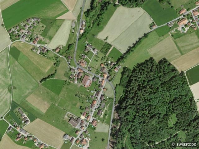 Luftbild Murten