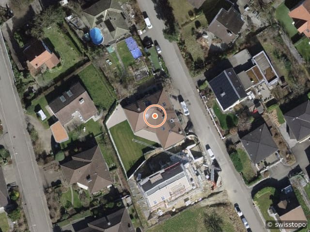Luftbild Winzerstrasse 16, Dietikon
