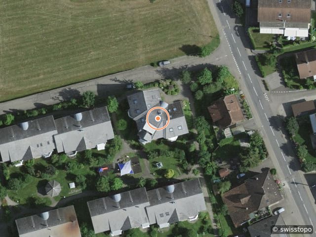 Luftbild der Lage – Bleikimatt 1, 6130 Willisau
