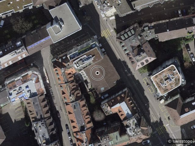 Luftbild Seefeldstrasse 82, Bitte Ort eingeben