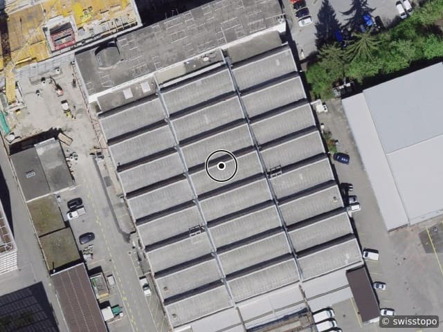 Luftbild Adamstr. 4, Bern