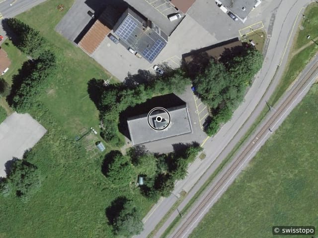 Luftbild Les Grands-Champs 1, Le Sentier
