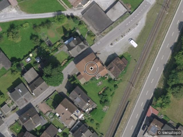 Luftbild Dorfstrasse 1, m²