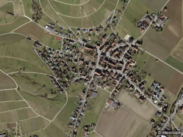 Luftbild Trasadingen