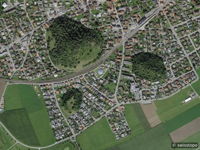 Luftbild Domat/Ems