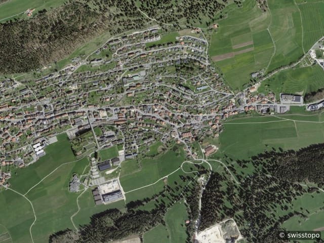 Luftbild Corgémont