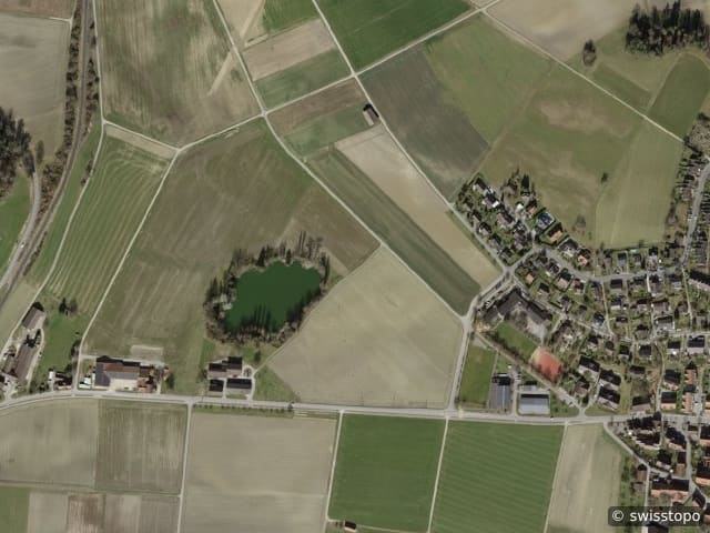 Luftbild Dinhard