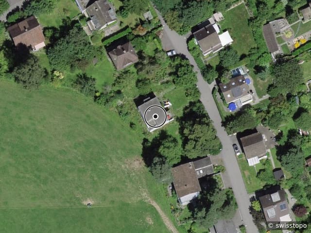 Luftbild Landhausweg 43, Aarau