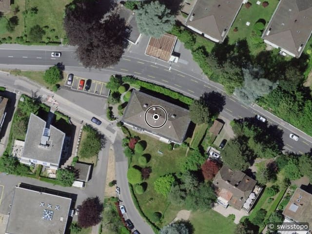 Luftbild Boulevard de la Forêt 2, Pully