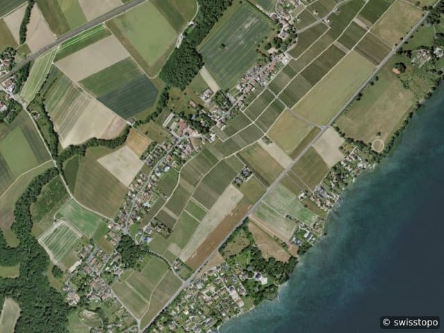 Vista aerea della posizione – 1195 Bursinel