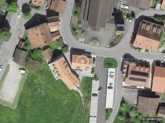 Luftbild Oberdorfstrasse 10, Büsserach