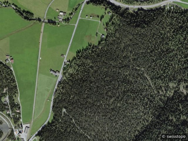 Luftbild Davos Wolfgang