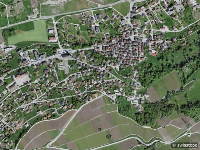 Luftbild Réchy
