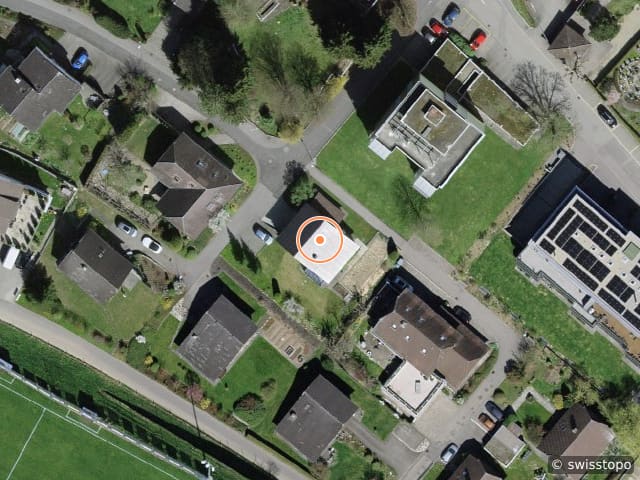 Luftbild Meisenweg 10, Huttwil