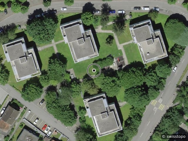 Luftbild Binningerstrasse 30a, Oberwil
