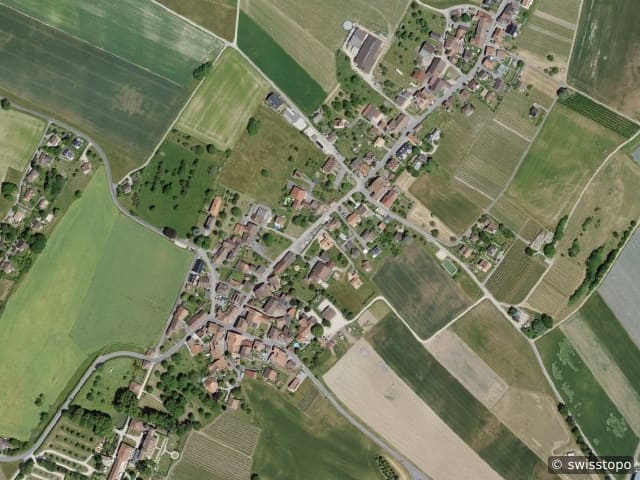 Vista aerea: la zona