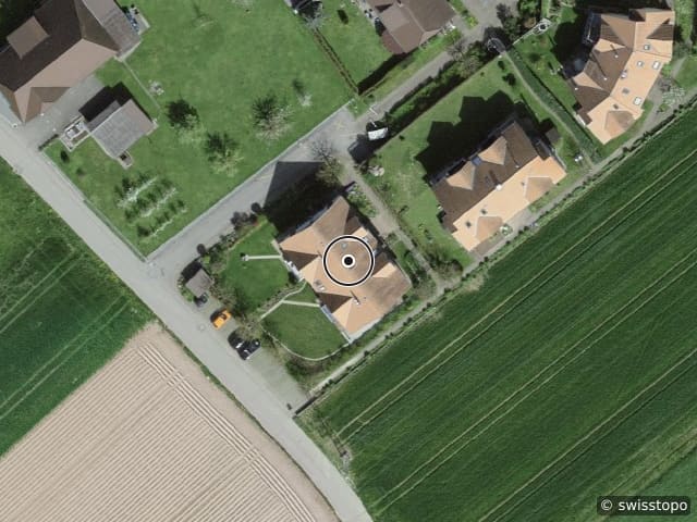 Luftbild Lerchenberg 2, Wiler b. Seedorf