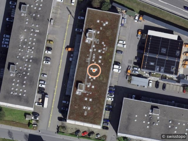 Luftbild Riedstrasse 9, Cham