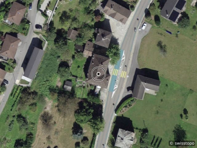 Vue aérienne de l’emplacement – Stradón 36, 6558 Lostallo