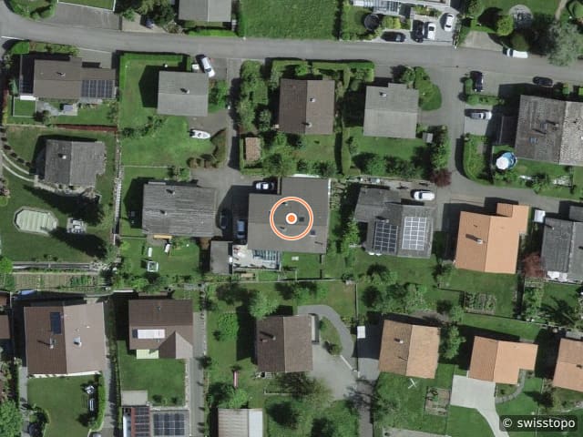 Luftbild Birglistrasse 20, Schwanden b. Brienz