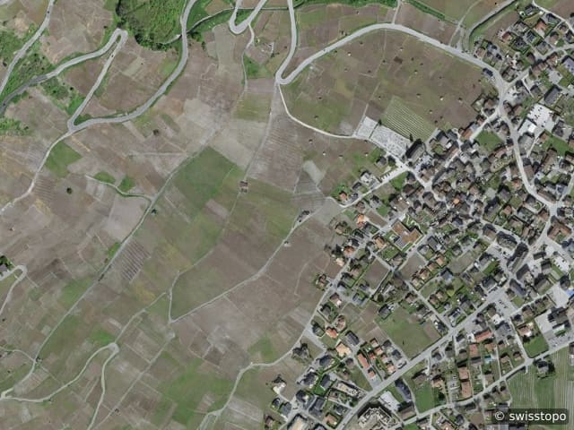 Luftbild Leytron