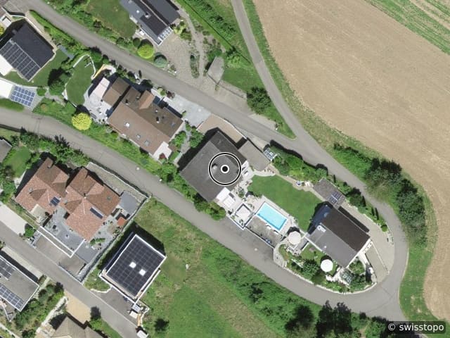Luftbild Ebnistrasse 33, Wislikofen