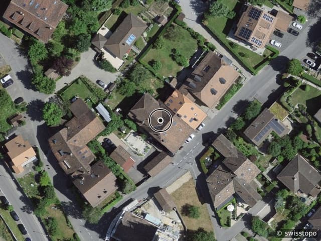 Luftbild CHEMIN DU CASARD 3, CRISSIER